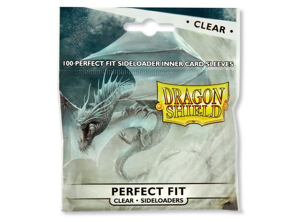 Innersleeves Side-Loading Clear 63x88 Dragon Shield Perfect Fit 