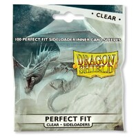 Innersleeves Side-Loading Clear 63x88 Dragon Shield Perfect Fit