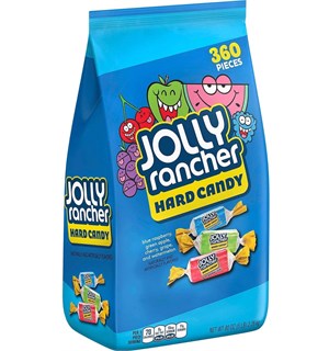 Jolly Rancher Hard Candy 360stk 2,2kg! Individuelt innpakkede drops 