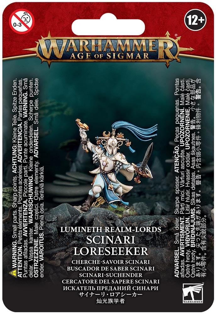 Age of Sigmar - Lumineth Realmlords - Scinari Loreseeker : r