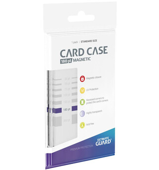 Magnetic Card Case - 180PT - 1 stk For verdifulle kort - Ultimate Guard
