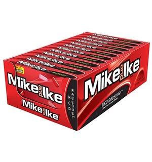 Mike and Ike 12-pack RedRageous Hel kartong med Mike & Ike 