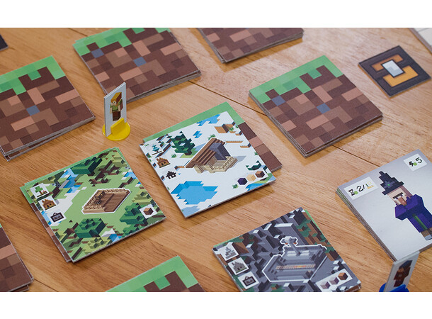 Minecraft Brettspill - Norsk Builders & Biomes 