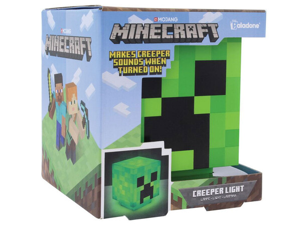 Minecraft Lampe Creeper - 11 cm 