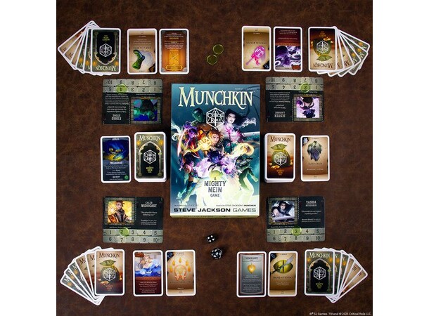 Munchkin Critical Role Brädspel