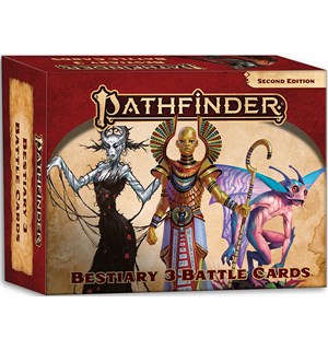 Pathfinder RPG Cards Bestiary 3 Second Edition Battle Cards 