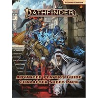 Pathfinder RPG Character Sheet Pack 2 Second Edition - Advanced Player Guide