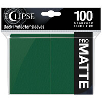 Sleeves Eclipse Pro Matte Grön x100 Ultra Pro Kortskydd / Deck Protector