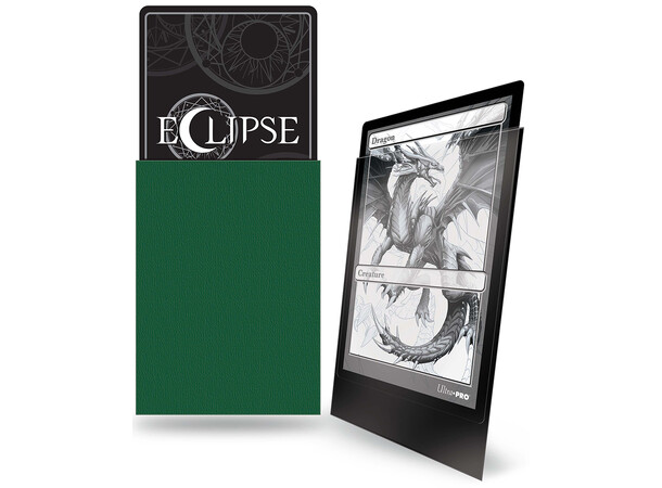 Sleeves Eclipse Pro Matte Grön x100 Ultra Pro Kortskydd / Deck Protector 