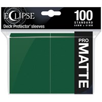 Sleeves Eclipse Pro Matte Grønn x100 Ultra Pro Kortbeskytter / Deck Protector