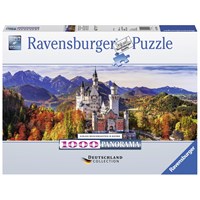 Slott i Bayern 1000 biter Puslespill Ravensburger Puzzle