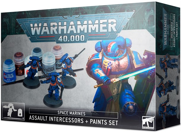 Space Marines Assault Inter + Paint Set