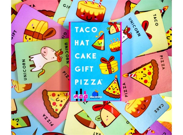 Taco Hat Cake Gift Pizza Kortspill 