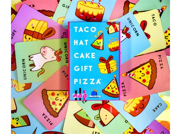 Taco Hat Cake Gift Pizza Kortspill