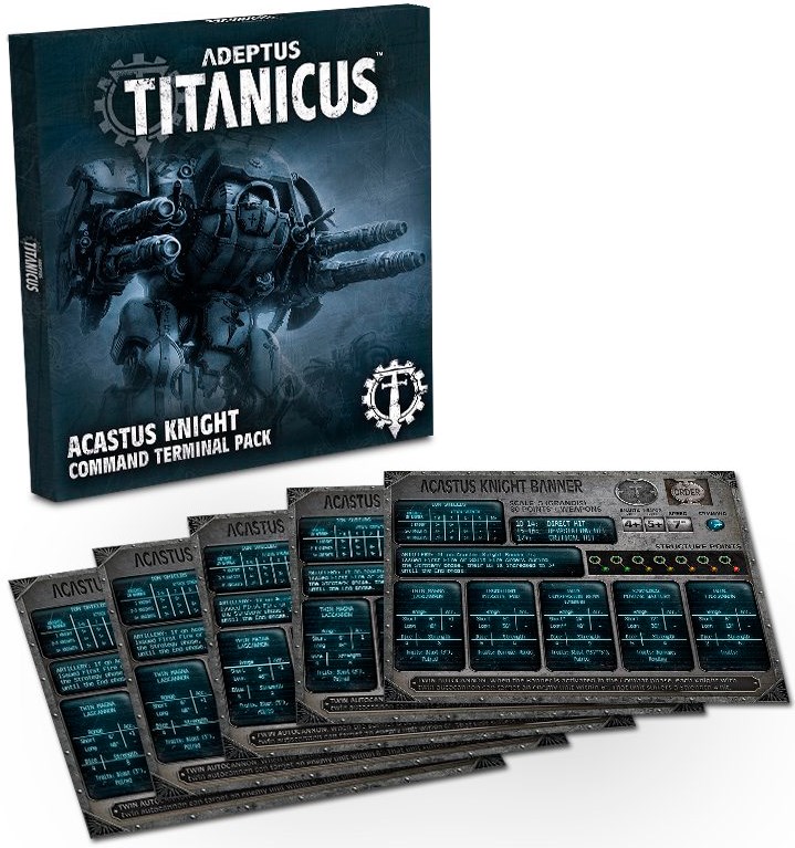 Titanicus Acastus Knight Command Termina Adeptus Titanicus - Gamezone.no