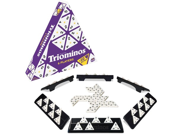 Triominos 6 Players Brädspel Svensk utgåva 