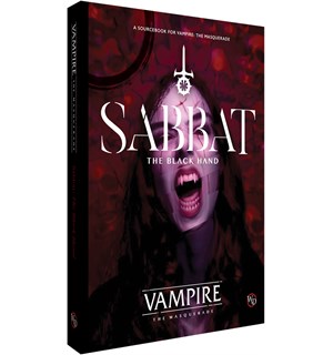 Vampire RPG Sabbat The Black Hand Vampire the Masquerade 5th Edition 