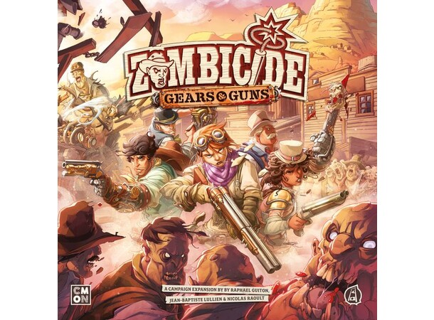 Zombicide Undead or Alive Gears & Guns Expansion till Zombicide Undead or Alive 