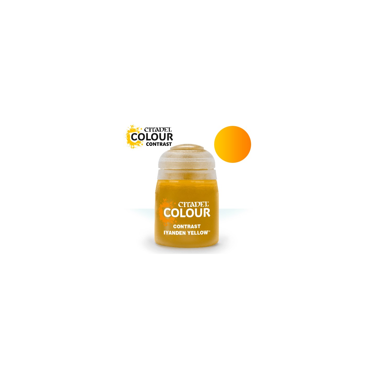 Citadel Paint Contrast Iyanden Yellow 18ml