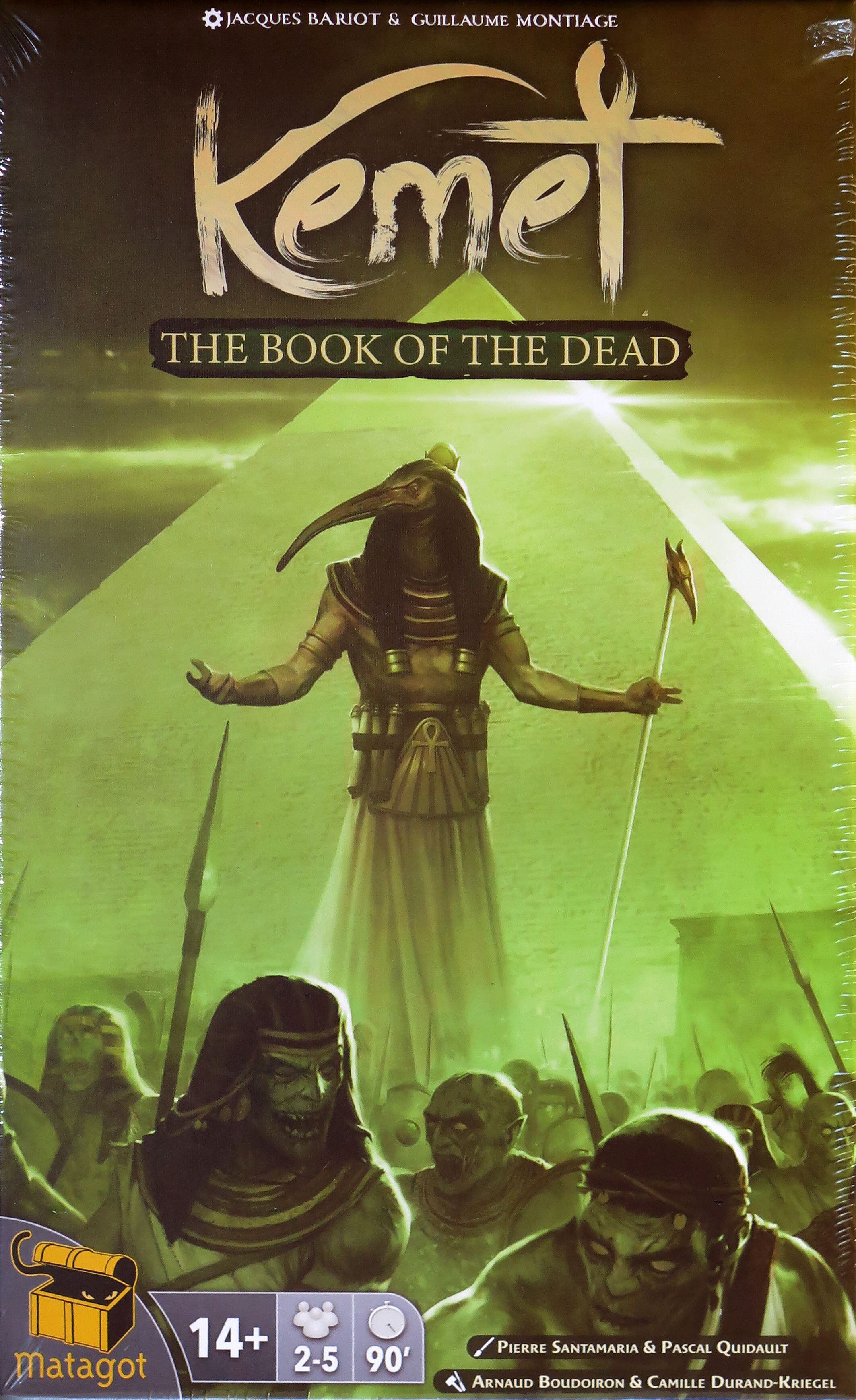 Kemet Blood & Sand Book of the Dead Exp Utvidelse til Kemet Blood & Sand