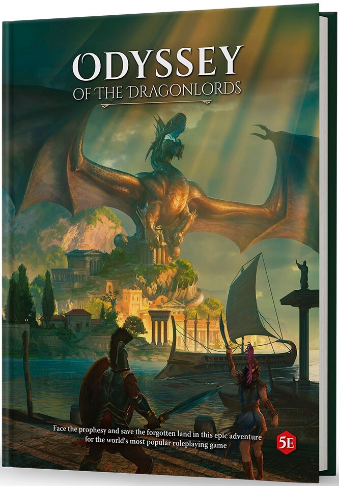 D&D 5E Adventure Odyssey of Dragonlords Dungeons & Dragons Scenario Level 1-15