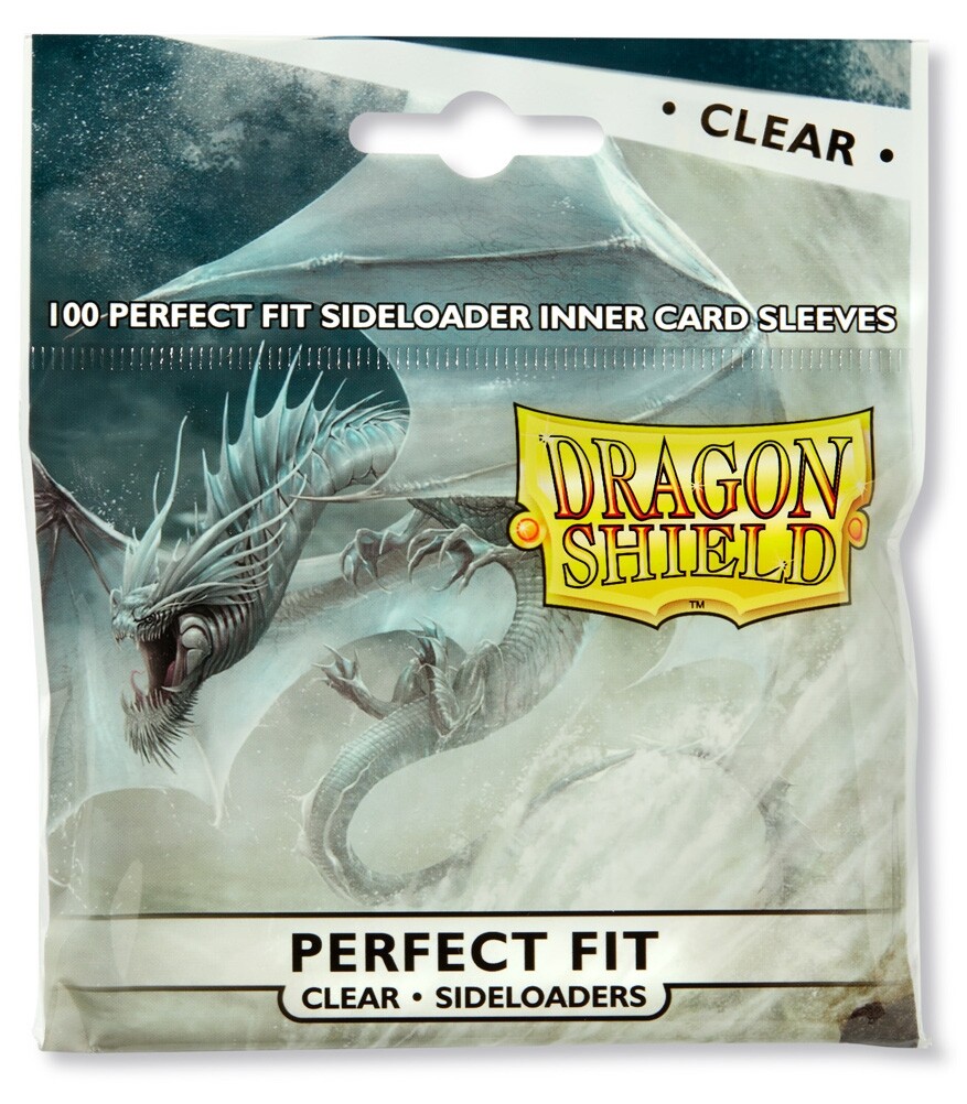 Innersleeves Side-Loading Klar 63x88 Dragon Shield Perfect Fit