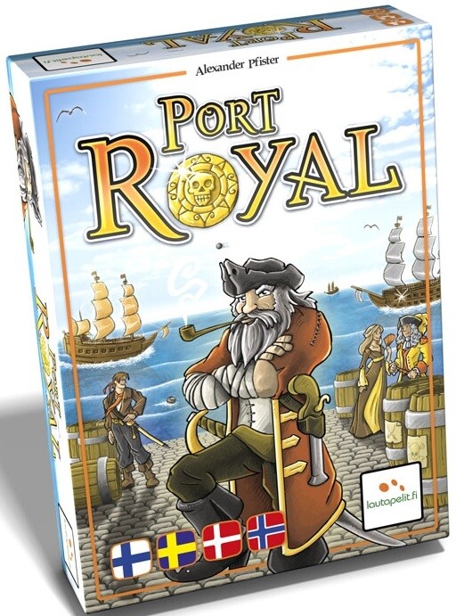Port Royal Brettspill/Kortspill - Norsk Vinner av Spieleautoren