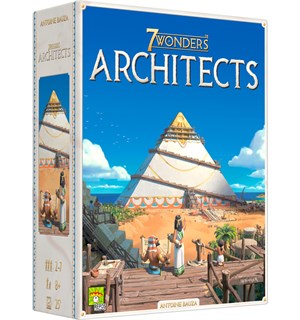 7 Wonders Architects Brettspill - Norsk 