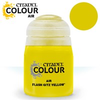Airbrush Paint Flash Gitz Yellow 24ml Maling til Airbrush
