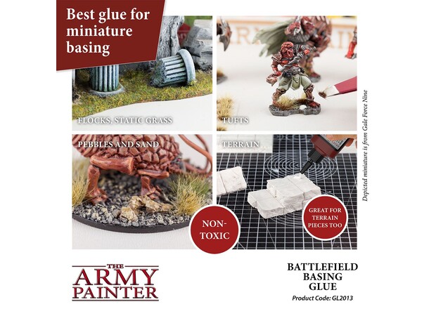 Army Painter Battlefields Basing Glue 50ml - PVA Glue/Lim 