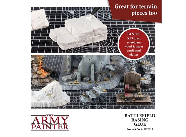 Army Painter Battlefields Basing Glue 50ml - PVA Glue/Lim 
