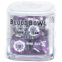 Blood Bowl Dice Dark Elf Team 
