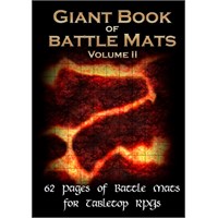 Book of BattleMats GIANT VOL.2 62 sider 62 sider Spiralinnbundet-2,5 cm rutenett