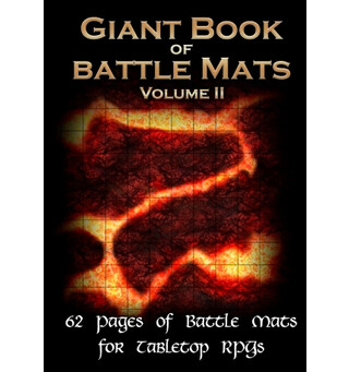 Book of BattleMats GIANT VOL.2 62 sider 62 sider Spiralinnbundet-2,5 cm rutenett
