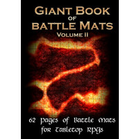 Book of BattleMats GIANT VOL.2  62 sidor Spiralbunden - 2,5 cm rutnät