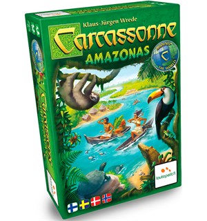 Carcassonne Amazonas Brettspill - Norsk Frittstående spill 