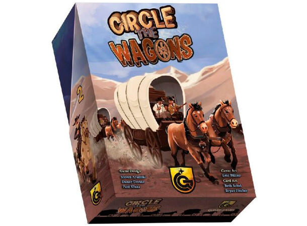 Circle the Wagons Brädspel