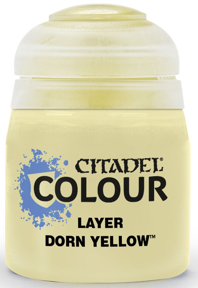 Citadel Paint Layer Dorn Yellow 12ml Gamezone.no
