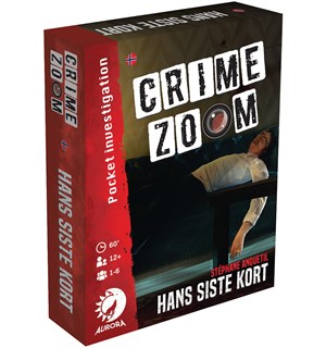 Crime Zoom Hans Siste Kort Brettspill 