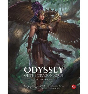 D&D 5E Odyssey Dragonlords Players Guide Dungeons & Dragons Supplement 