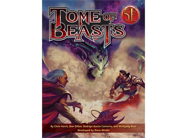 D&D 5E Tome of Beasts Pocket Edition Uoffisielt Supplement - Kobold Press