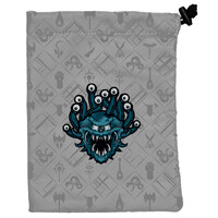 D&D Dice Bag Beholder Tärningsväska m plats för 100 tärningar