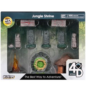 D&D Figur 4D Setting Jungle Shrine 