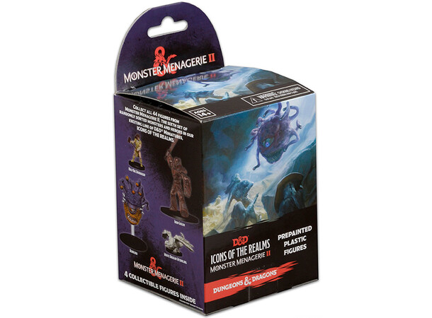 D&D Figur Icons Monster Menageri 2 Brick Display - 8 bokser á 4 figurer per boks 