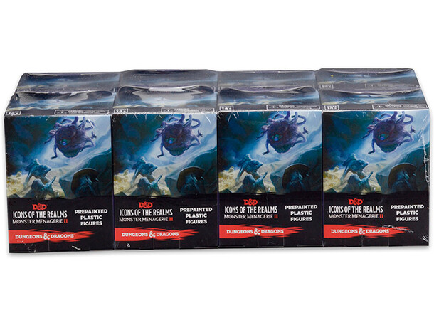 D&D Figur Icons Monster Menageri 2 Brick Display - 8 bokser á 4 figurer per boks 