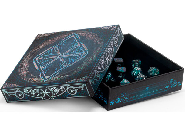 D&D Icewind Dale Dice & Misc Tärningar + karta Rime of Frostmaiden 