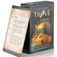 D&D Treasure Trove Deck CR 1-4 Dungeons & Dragons - 52 kort