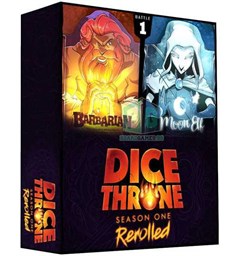 Dice Throne Season 1 ReRolled Box 1 Barbarian vs Moon Elf
