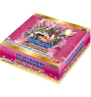Digimon TCG Great Legend Display Digimon Card Game - 24 boosterpakker 