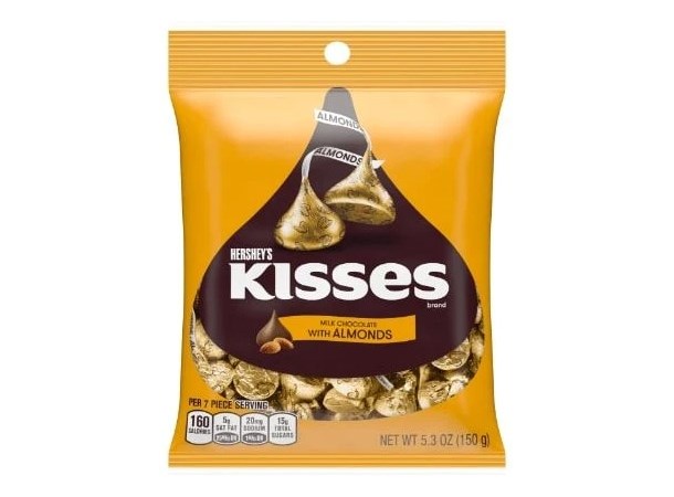 Hersheys Kisses Almonds 150g